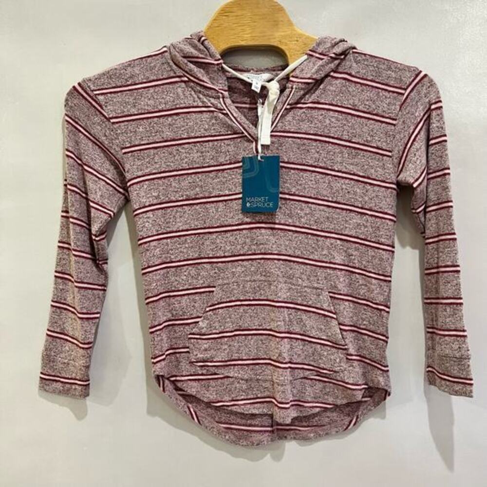 Market And Spruce Hoodie‎ Brushed Knit Womans Sz XS Athletic Casual  BOHO